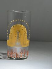 1939 World's Fair Administration Building Glass Tumbler picture