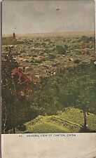 Canton China  Aerial View 1910s Postcard picture