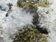 235g RARE flowery Olshanskyite&Roweite&Garnet crystal mineral,Inner Mongolia picture
