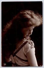RPPC German Actress or Singer~To Hedwig Tekerman Altona Lerchenshasse~1905 picture