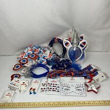 HUGE 4th Of July Lot Of Claire's Items BRAND NEW - Earrings, Headbands, Hats +++ picture