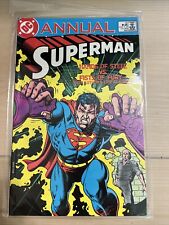 SUPERMAN ANNUAL #12 VOL 1 DC COMICS NEAR MINT CONDITION 1986 picture