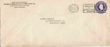 U.S. THE MOTCH & MERRYWEATHER MACHINERY CO. 1935 Slogan Pre Paid Cover Ref 47323 picture