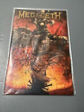 SIGNED Cryptic Writings of Megadeth Comic Book #1 Variant Necro Premium Edition picture