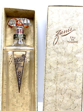 Outstanding  Vintage perfume bottle w/box.  Zanis by Vallant.   1925. picture