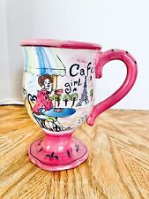Jennifer Brinley Certified International Drinking Mug Cafe Girl Paris picture