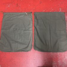 US Army Military CG-483 Barrack Bag Cotton Laundry Duffle NWOT Lot Of 2 picture