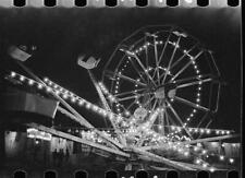 Ferris wheel and amusements at carnival Bozeman Montana 1930s Old Photo 1 picture