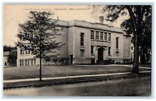 c1910's Towle High School Building Exterior Newport New Hampshire NH Postcard picture