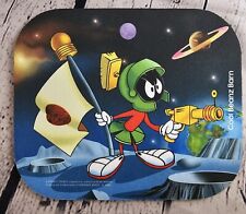 90s Looney Tunes Marvin the Martian Mouse Pad Vibrant Colors Vintage 1995 picture