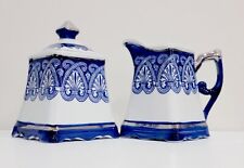 ✨️(EXTREMELY RARE) SUGAR & CREAMER SET by Roscher Blue Luxury Collection picture