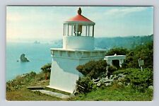 Trinidad CA-California, Trinidad Head Light House, Antique Vintage Postcard picture