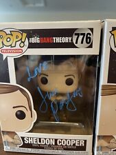 Jim Parsons Signed big bang theory funko pop picture