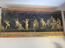 Antique Italian Florentia Stamp Trinket Box Cherub Art Of Pompeii made in Italy  picture