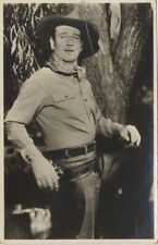 John Wayne Vintage Original Republic Pictures Western 1940's 3.5 x 5.5 Postcard picture