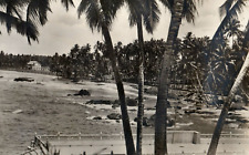 C. 1910-20's Colombo Mount Lavinia RPPC Real Photo Vintage Postcard Z4 picture