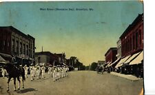 Main Street, Decoration Day Parade, Brookfield, Mo. Missouri Postcard picture