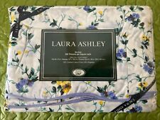 VINTAGE LAURA ASHLEY POLYANTHUS FULL SIZE FLAT SHEET COTTAGE CORE NEW IN PACKAGE picture