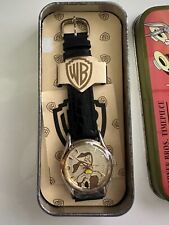 1996 Warner Brothers Timepiece Wile E. Coyote Watch NEW picture