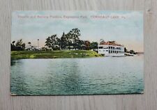 1911 Vintage Postcard: Theatre and Bathing Exposition Park, Conneaut Lake, PA picture
