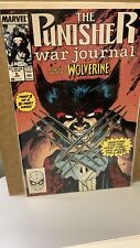 The Punisher War Journal 6  Wolverine vs Punisher 1989 Marvel Comics picture