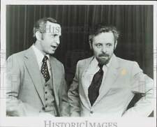 1978 Press Photo Actors Ben Gazzara & Anthony Hopkins in 