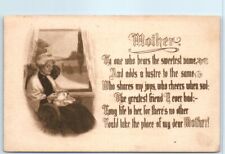 Postcard - Mother Appreciation Poem and Art Print picture