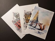 Christmas in Iceland - Handmade Postcards Prints by TORI - Iceland picture