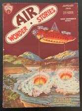 Air Wonder Stories Jan 1930 Frank R. Paul Cvr; Neil R. Jones 1st Story; picture