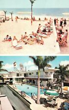 Postcard FL Sarasota Florida Lido Beach Congress Inn Chrome Vintage PC G699 picture