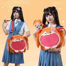 Lolita Kawaii Cosplay Girls Itbag Angry Face Plush Stuffed Backpack Bags Gift picture