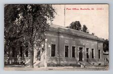 Rochelle IL-Illinois, United States Post Office, Antique, Vintage Postcard picture