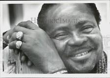 1989 Press Photo New Orleans Rhythm and Blues Singer Ernie K-Doe - srp14180 picture