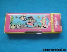 New Vintage Dr. Slump Two Sided Pencil Case Made in Japan picture