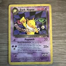 Dark Hypno Rare - 26/82 Team Rocket Played - Pokemon Card HP picture