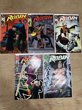 Robin #1 (of 5)  Rare 3rd Print   VF 1991  DC Comic Printing Limited & 2,3,4,5 picture