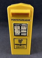 Vintage Postsparkasse Plastic Still Coin Bank by D.B.G.M. - Made in Austria picture