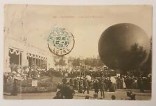 RARE CPA SAINT ETIENNE UNE PARTY AT BALLOON EXHIBITION. BEAUTIFUL ANIMATION1905 picture