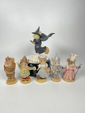 Tails With Heart, Enesco Wizard Of Oz figurines, Lot Of 6 picture