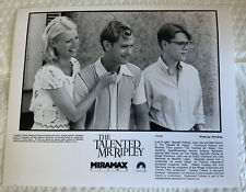 Miramax 1999 THE TALENTED MR. RIPLEY 8x10 Paltrow, Law & Damon picture