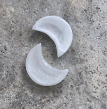 Selenite Crescent Moon Bowl 3.5in / 9cm Long (1 pc) picture
