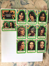 1977 Topps Charlie’s Angels complete series 2 stickers set #12-22 nrmt/mt picture