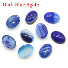 Oval Flat Back Cab Cabochon Natural Gemstone Beads Polished Jewelry Making picture
