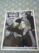 RC1464 Band 8x10 Press Photo PROMO MEDIA , THE VARIABLES picture