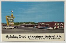 Vintage Cars Holiday Inn of Anniston-Oxford Alabama AL Advertising Postcard picture