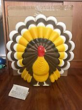 1995 Don Featherstone Turkey Blow Mold Union Products Thanksgiving NEW OLD STOCK picture