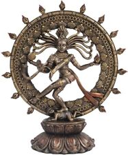 Pacific Giftware Hindu Shiva Nataraja Dancing Statue Bronze Finished # 10069 picture