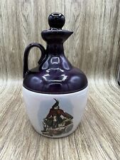VTG Montrose Potteries of Scotland Handcrafted Decanter Whiskey Jug Cork Stopper picture