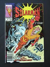 Solarman #1 1989  VF  Newsstand Edition High Grade Marvel Comic 1st Appearance picture