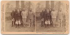 PRESIDENT SV - Young Teddy Roosevelt & Officers - Underwood 1890s picture